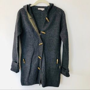 Incredible Smartwool 100% merino wool sweater coat